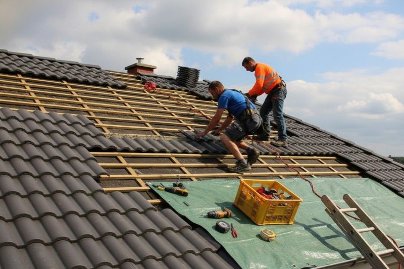 Tile Roof Installation detail